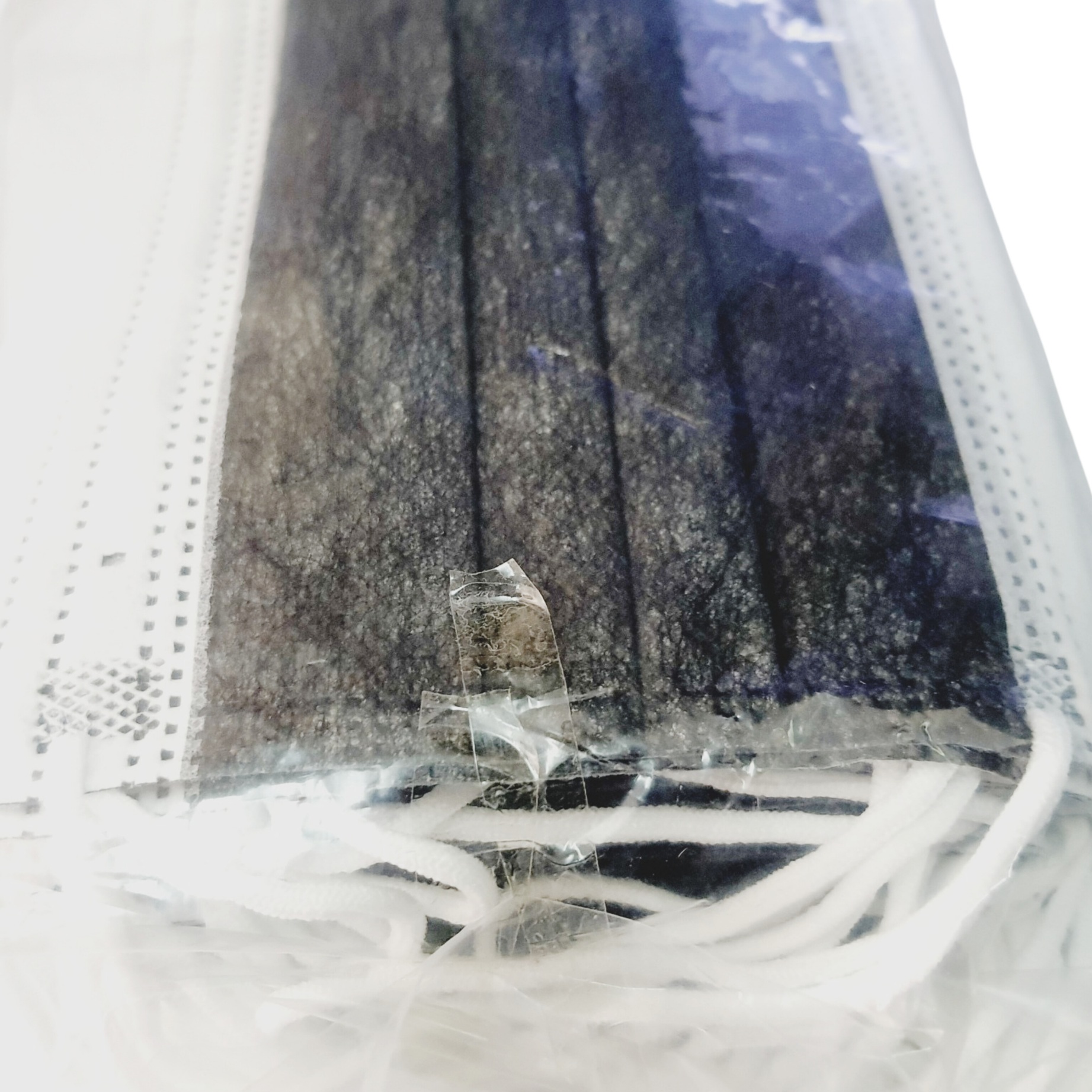 Safelife Disposable 3 Ply Face Mask | 50pc | Black Color | BFE 98%+ Hospital Grade. 