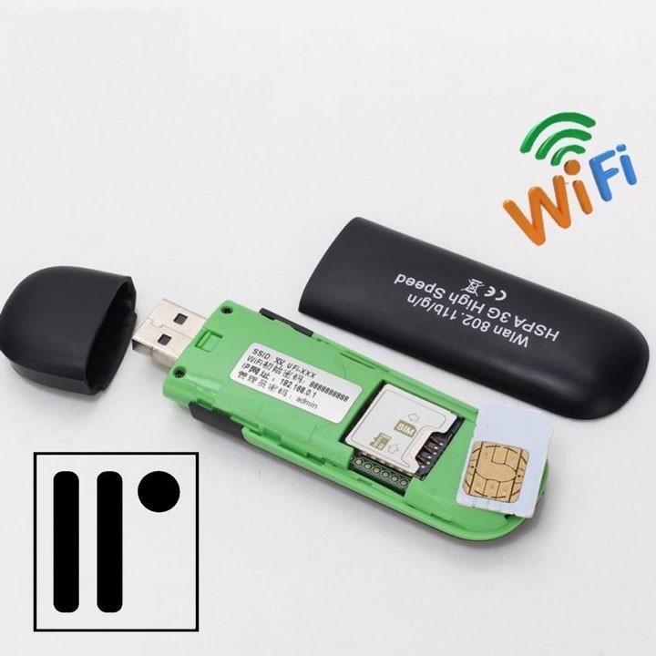 Usb Phát WifI HSPA Từ Sim 3G/4G Tốc Độ Cao - Dcom thế hệ mới
