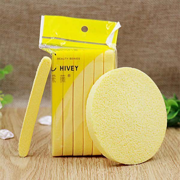 Mút Nở Rửa Mặt CHIVERY 10 gói 120 miếng