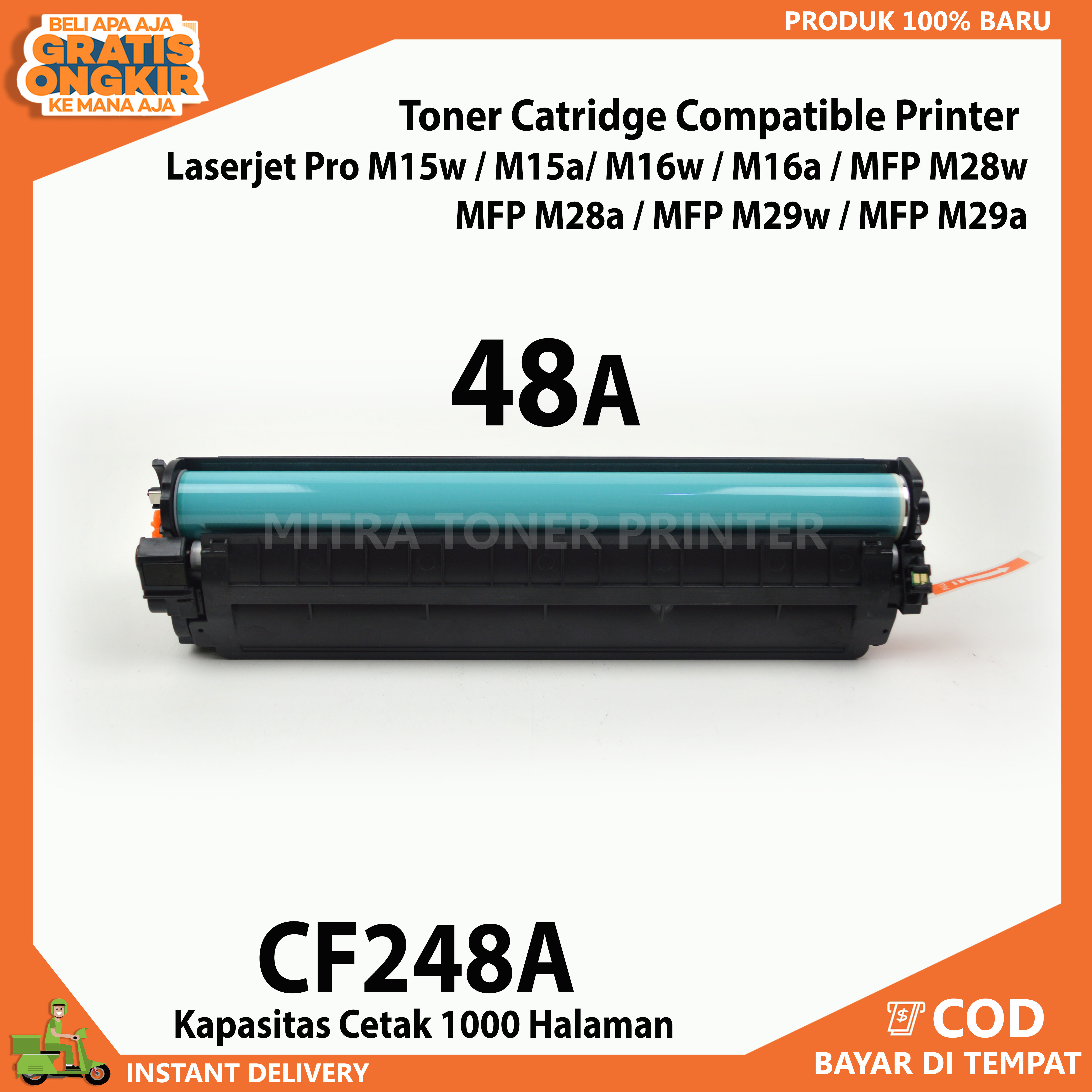 HP 78A Black Original LaserJet Toner Cartridge (CE278A) BLACK/ Toner  PHD-85A-35A 36A 78A 83A 79A-HP LaserJet | Lazada Indonesia