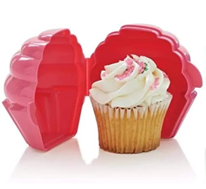 Beschietingen biologisch Inzet ready stock - tupperware cupcake cup cake / muffin holder in pink (1) |  Lazada Singapore