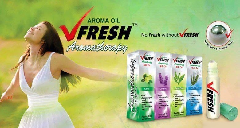 [HCM]Dầu lăn thảo dược Vfresh 4ml