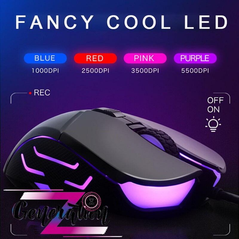 Chuột game LED HP G260 - USB [Chính hãng]