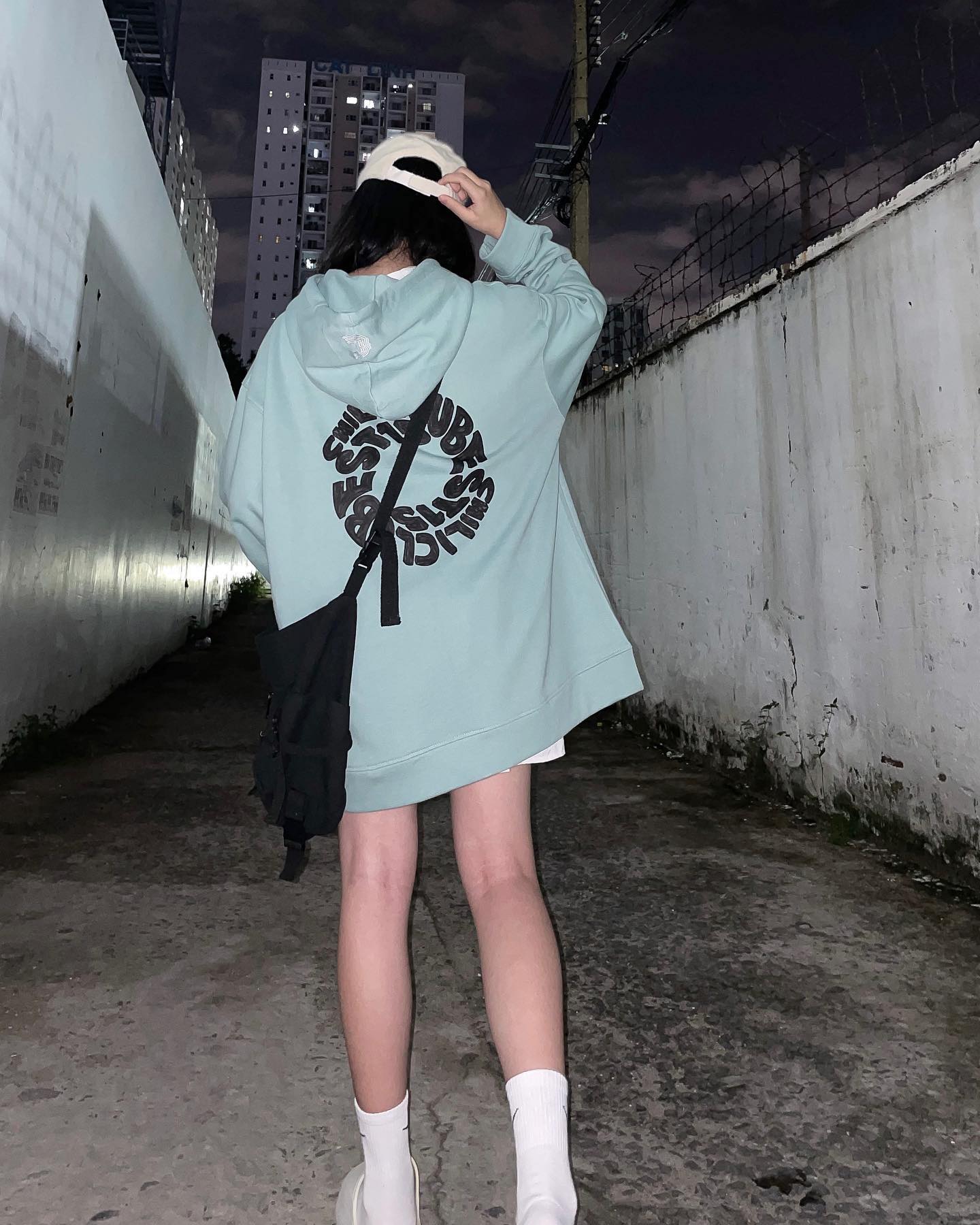 Áo khoác Hoodie Zip Circle