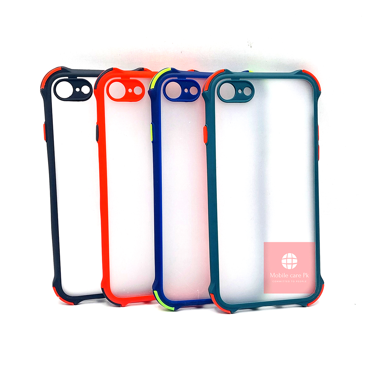 Apple iPhone 7 Back Cover Smoky Matte Bumper Armor Case Camera Protection Cover For Apple iPhone 7