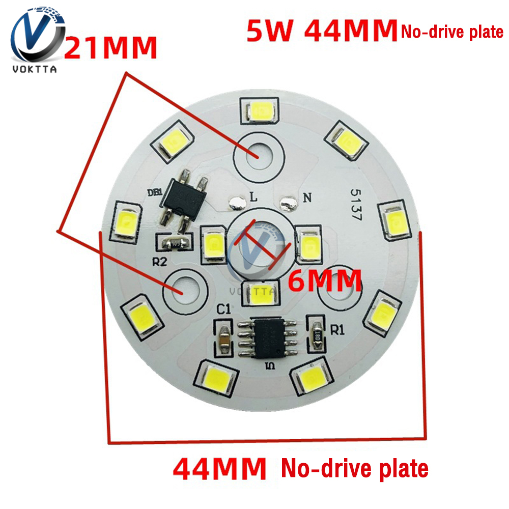 10PC LED Chip Module 3W 5W 7W 9W 12W 15W 18W SMD 2835 Beads AC220V Bulb ...