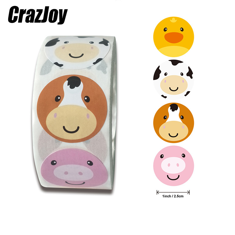 %E3%80%90Hottest%20Trends%E3%80%91500pcs%20Funny%20Animal%20Stickers%20roll%20classic%20Cute%20Waterproof%20farm%20Package%20Seal%20Label%20Cool%20Skateboard%20school%20Stickers%20Reward%20For%20Kid%20-%20Image%203