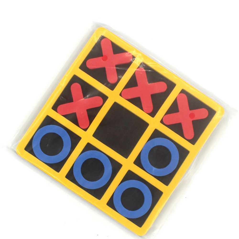 AIVRIEL 1set Game Board Leisure XO Chess Puzzle Game Developing Intelligent Educational Toys