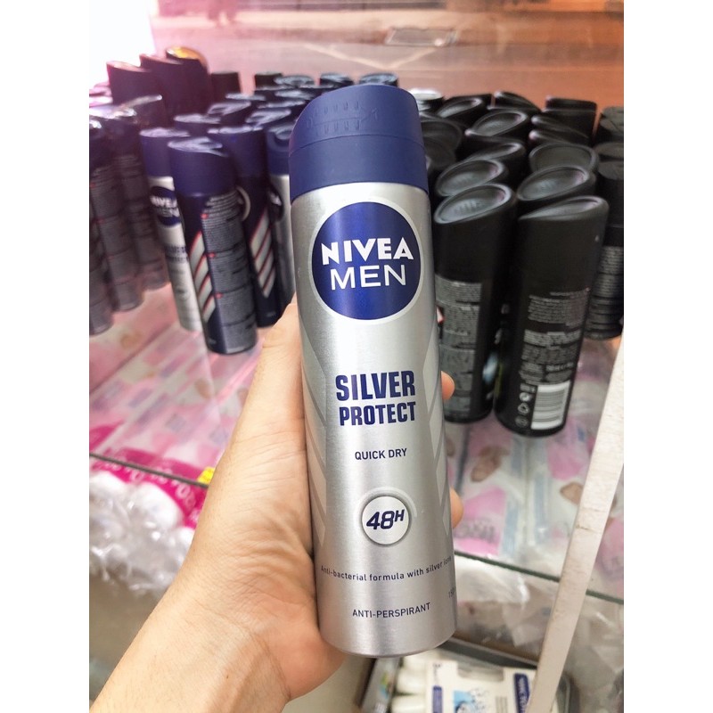 Xịt ngăn mùi toàn thân Nivea Men 150ml