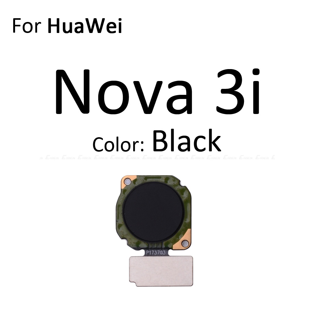 Home Button Touch ID Fingerprint Connector Sensor Menu Return Button Connection Flex Cable For HuaWei Nova 5i 4 3 3i 3e Parts