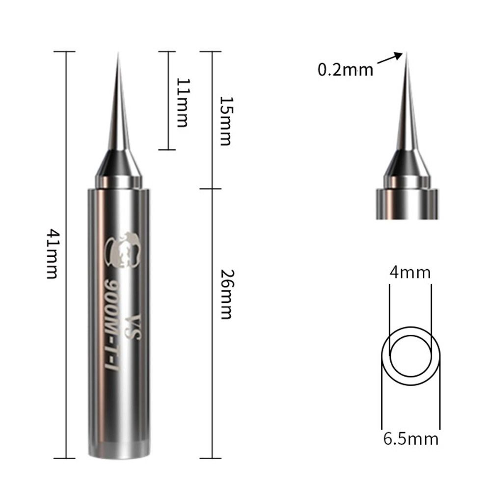 Petiyouza đồng không oxy đầu hàn 936 900m không chì bền đầu sắt hàn phụ kiện hàn đầu sắt gọt trạm hàn 936 937