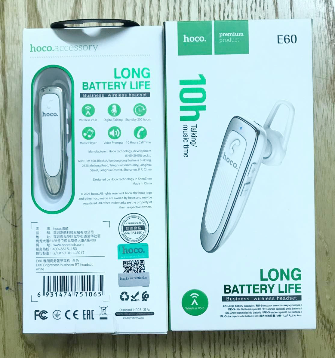 Tai Nghe Bluetooth HOCO E60 Hàng Chính Hãng