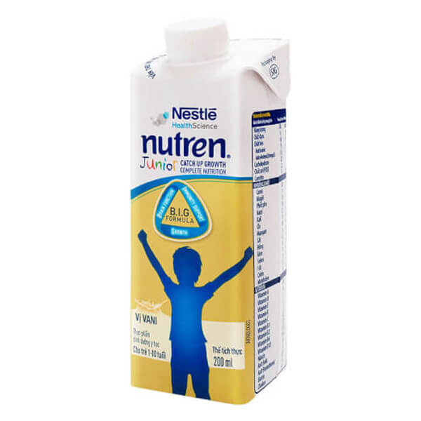 [Date T7/25] carton of 24 pre-mixed Nutren Junior milk boxes 200ml