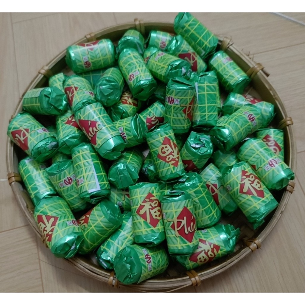 100g socola hình bánh chưng bánh tét mini , sô cô la , kẹo tết dành cho trẻ em