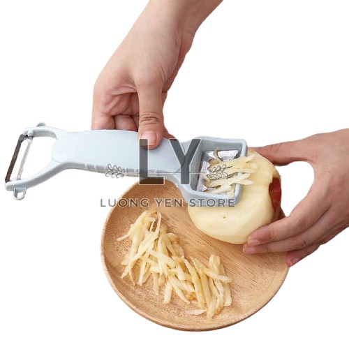 Dao Bào Gọt Rau Củ Quả 2 Đầu Lúa Mạch Đa Năng