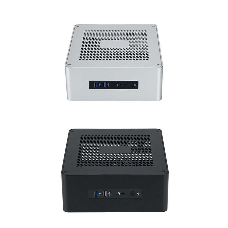 Mini ITX Computer Case HTPC Host Chassis USB3.0 ITX Enclosure Industrial Control Chassis for Office Business