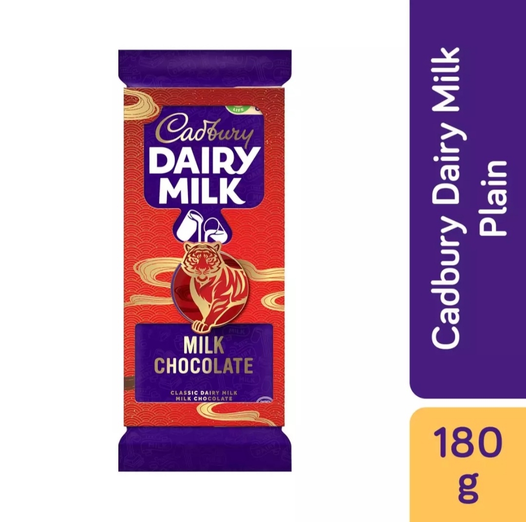 Cadbury Dairy Milk (Original Milk Chocolate) 180g Chocolate Block