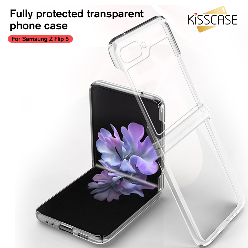 KISSCASE Luxury Transparent Shockproof Phone Case For Samsung Galaxy Z