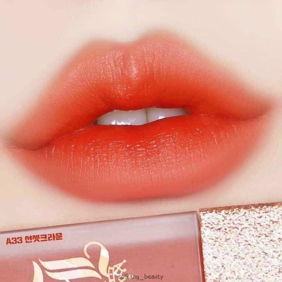 SON KEM BLACK ROUGE A33 ĐỎ CAM