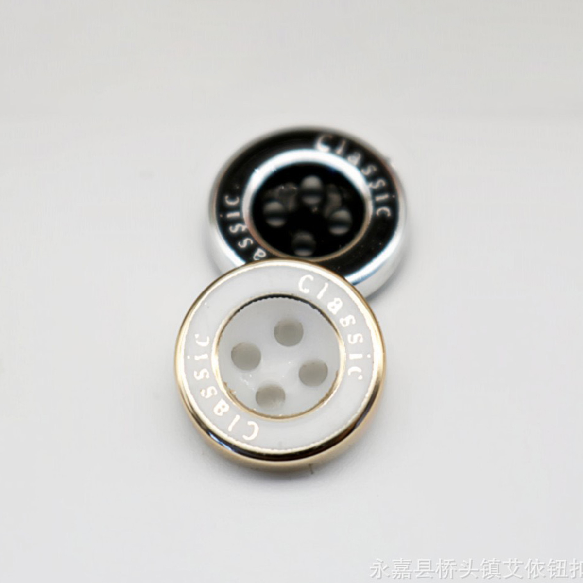 (Set 10) Nút Sơ Mi Xi Size 10mm