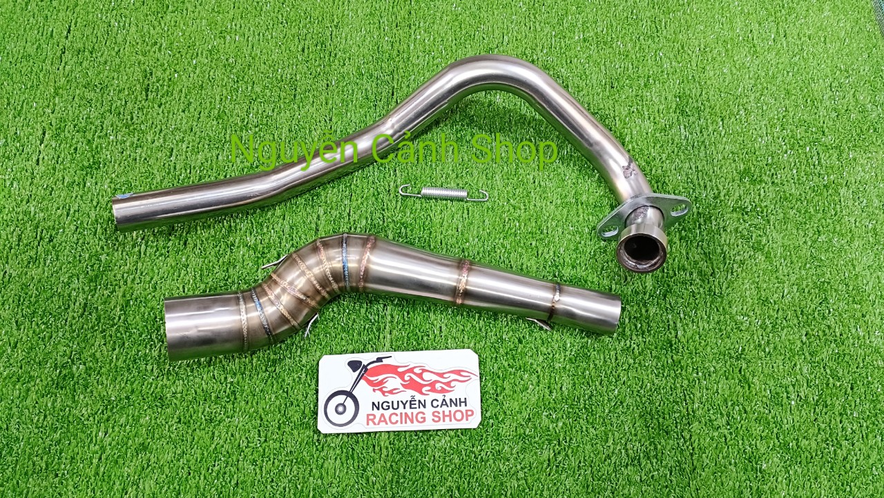 cổ pô Exciter 150 MX king 150 2 khúc 32-51mm
