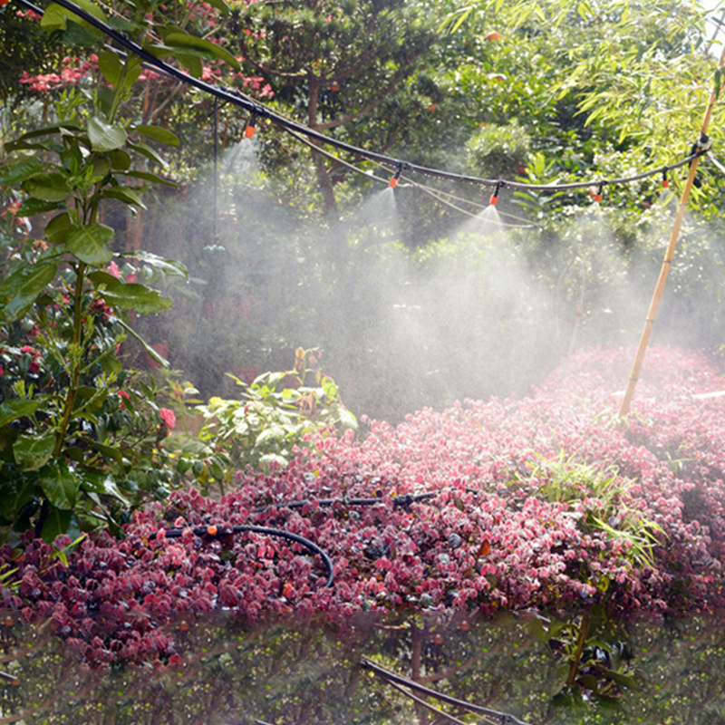 ZUOGUAN Automatic flower watering atomization micro-spray micro-mist agricultural sprayer watering spray cooling dust removal garden irrigation system