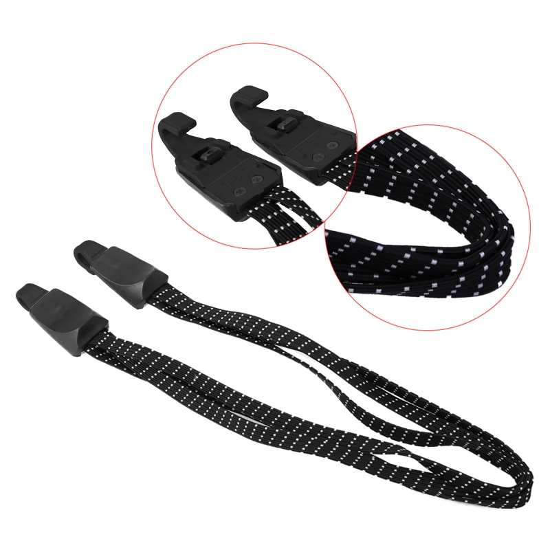 【Ship in two days】 Bicycle Fixed Rope Elastic Luggage Rubber Band 3in1 Strap Hook Cycling Stacking