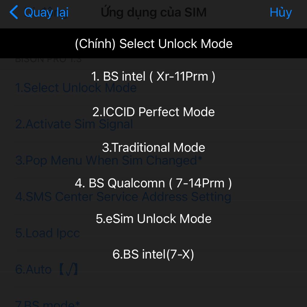 Siêu sim ghép Bison Pro 1.3 mới nhất | Ghép full 6s - 14PM - intel - Qualcomm