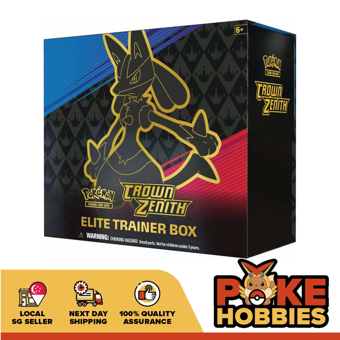 Pokemon Crown outlet Zenith Elite Trainer Box New Factory Sealed