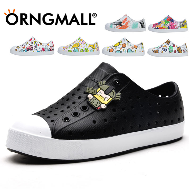 ORNGMALL Children Sandals Jelly Shoes Summer Croc Shoes Scarpe Kids
