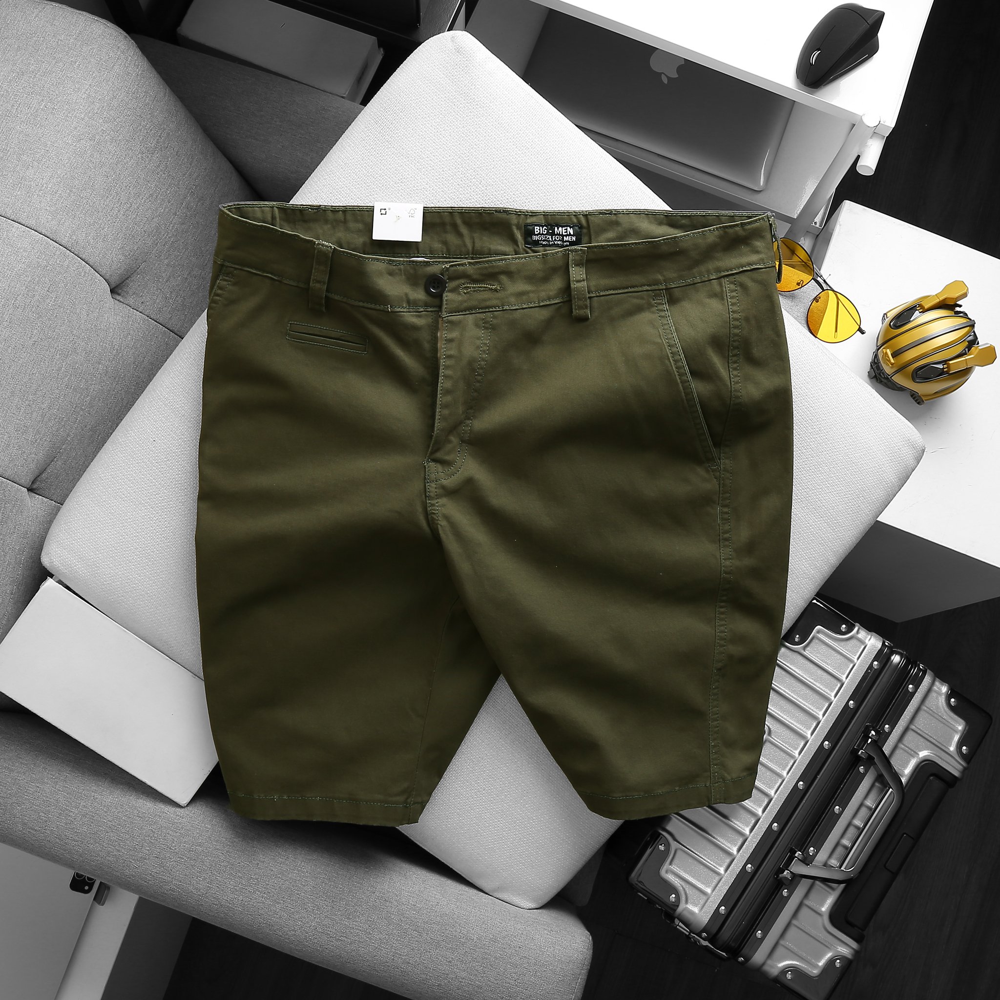 [BIGSIZE NAM] Quần short kaki bigsize nam nhiều màu