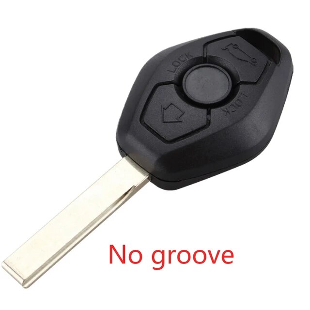 3 buttons remote key case for bmw e46 e38 e39 x3 x5 z3 z4 1 3 5 6 7 series replacement car key shell cover fob hu58/hu92 blade