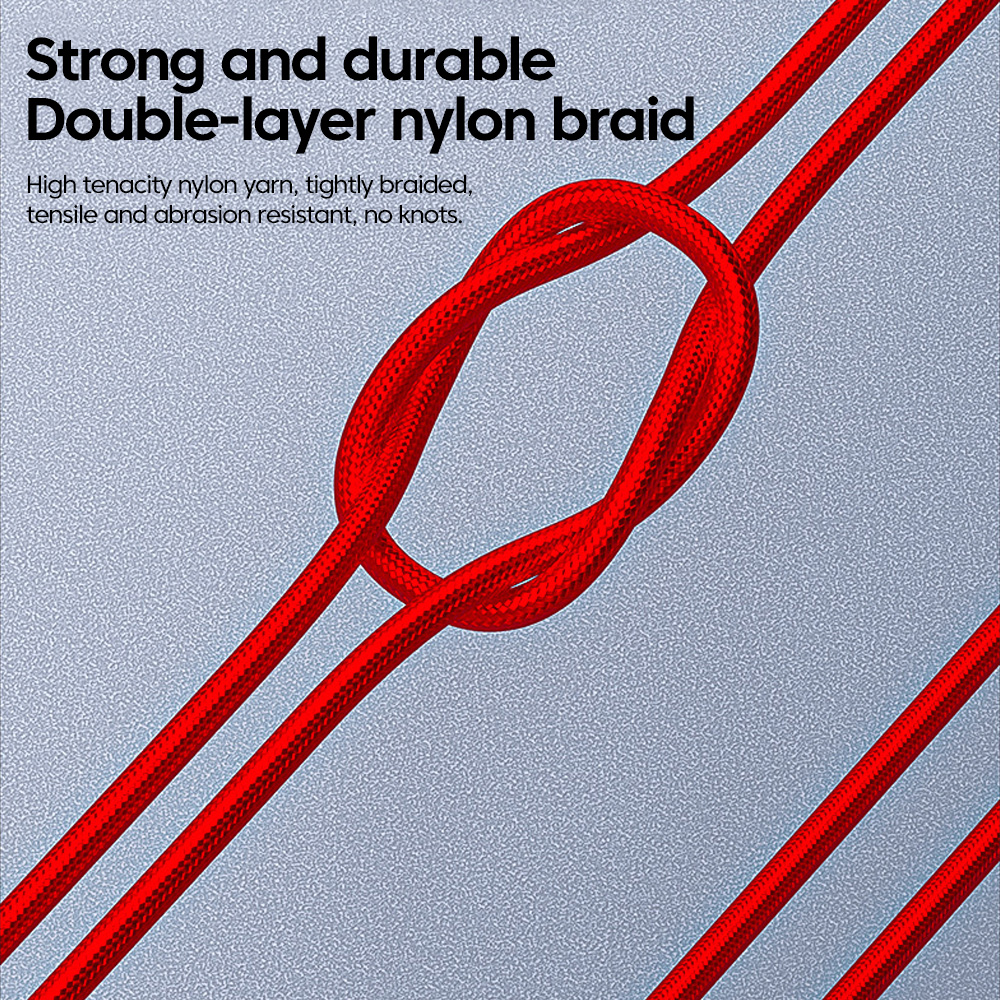 Elough 100W 3 in 1 USB Fast Charging Cable For Iphone Haiwei 6A Type C Charging Data Cable Multi Port Micro USB Charging Wire