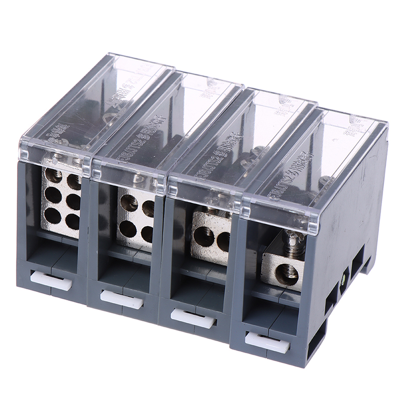 150A Din Rail Terminal Block Distribution Box One in Multiple out Universal Power Junction Box for Circuit Breaker. 