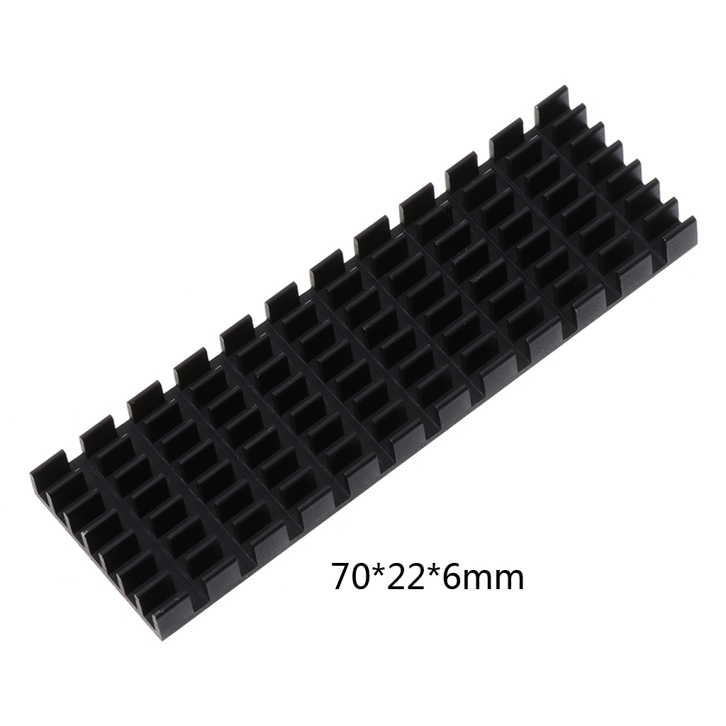 For m.2 nvme ngff 2280 ssd solid state hard disk heat dissipation ssd heat sink cooler aluminum alloy radiator