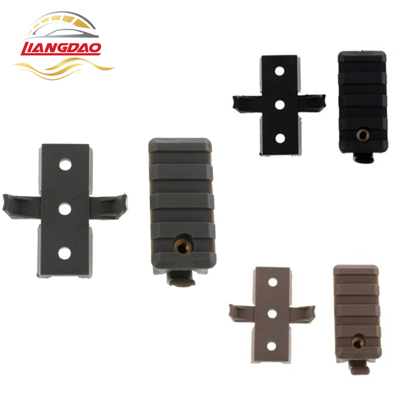 Helmet Flashlight Torch Clamp Mount Holder Bracket Attachment Fit Fast Helmet Side Rails Helmet Accessories For Outdoor Fishing Trainning Cosplay