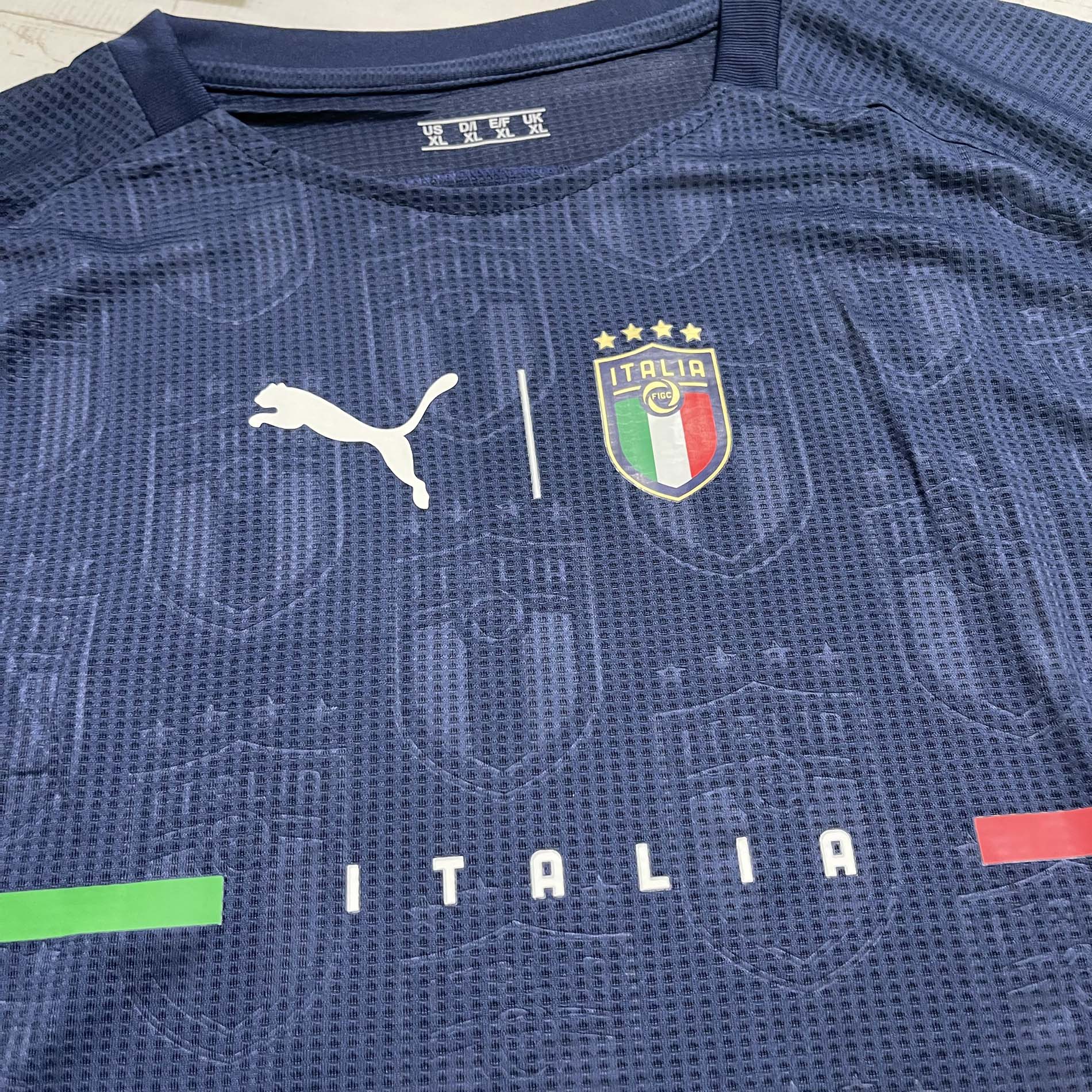 Áo Bóng Đá Đội Tuyển Italia Áo Đá Banh ĐT Ý Mới Nhất 2022 - Chuẩn Mẫu Thi Đấu - Vải Polyester Gai Thái Cao Cấp