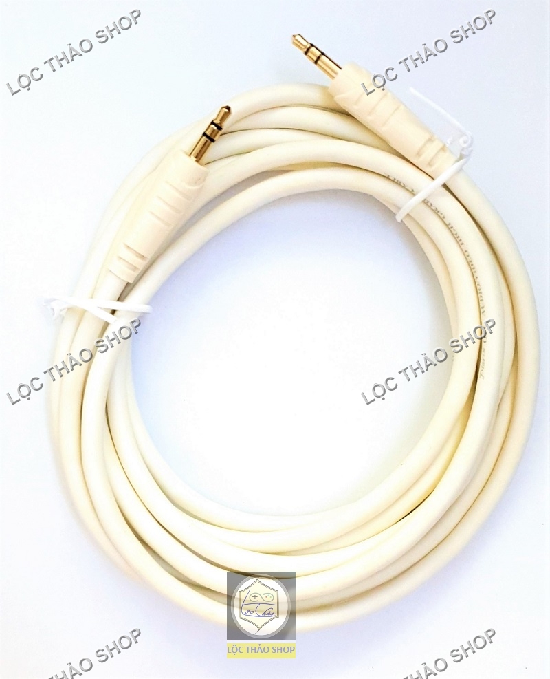Cáp loa 2 đầu 3.5 đầu đực dài 1.8M (cáp loa jack 3.5)
