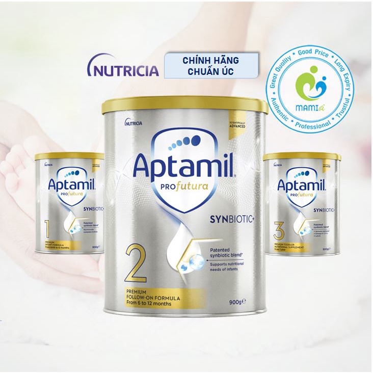 Sữa Aptamil Úc số 1, 2, 3 cho bé 900g-Số 3 (1 year +)