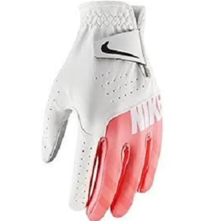 white nike golf glove