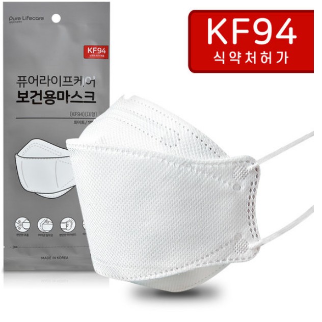 Khẩu trang kháng khuẩn KF94 (Hàng tặng không bán)