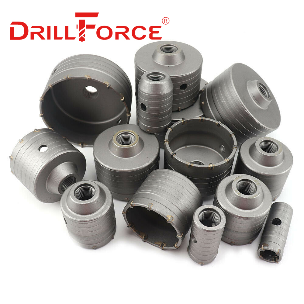 thumbnail image 2 of DrillForce 30-Pack SDS+ Masonry Drill Bits – 1/4" X 7" – Carbide Tip – Concrete/Stone 2 of 6