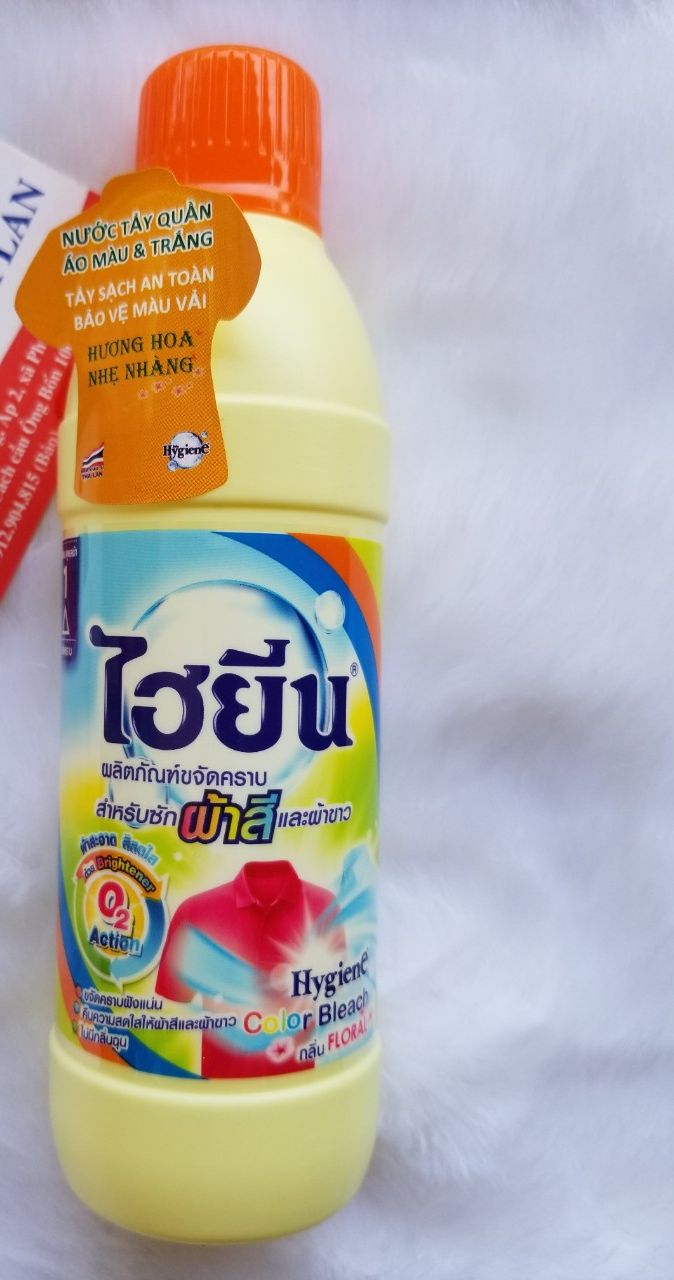[HCM]Nước tẩy quần áo màu Hygiene Thái Lan