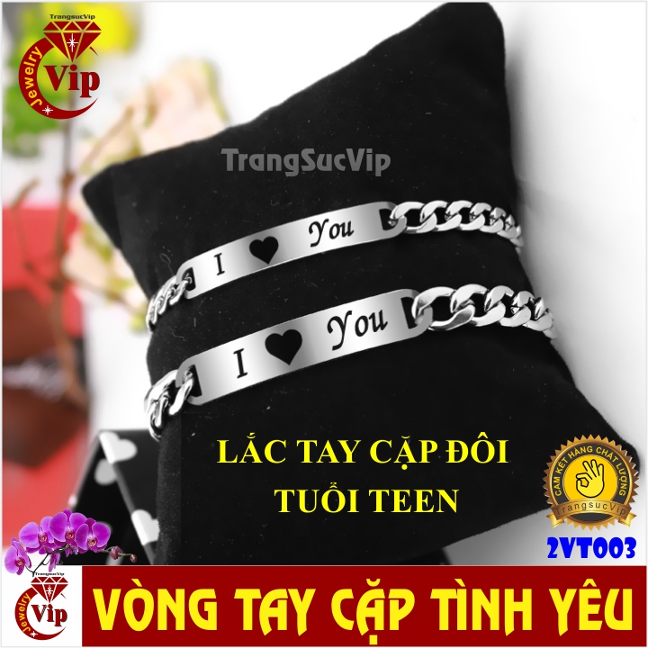 [HCM]LẮC CẶP INOX Chữ CK VK