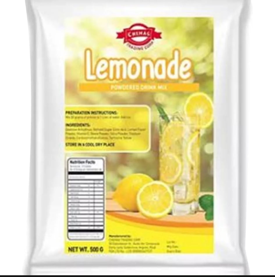 1Kg Lemonade Powder Juice Drinks/ Real Lemonade Taste Lazada PH