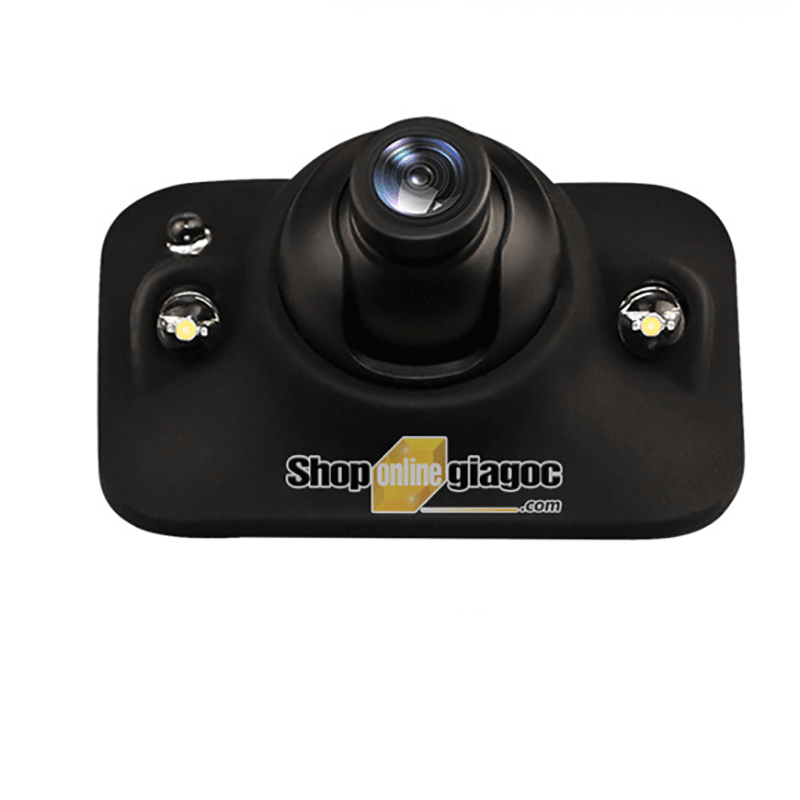 [HCM]Camera Gắn Gương Cập Lề Xoay 360 Độ 2 LED