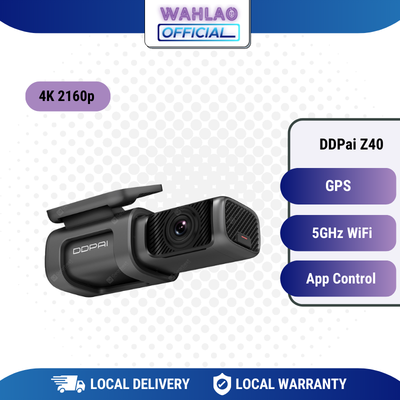 【1YR Warranty】DDPAI mini 5 2160P 4K Dash Cam Car DVR Built in 64GB EMMC
