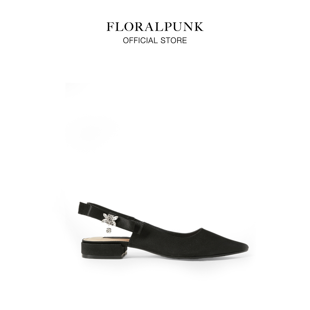 Giày Floralpunk Flower Slingback Flats