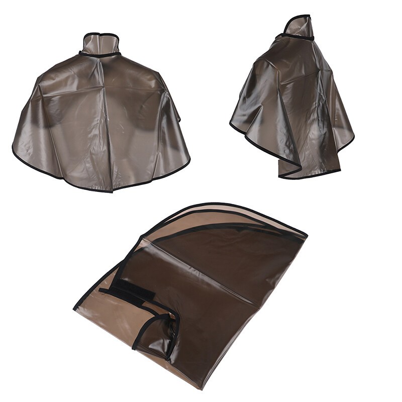 Leather Collar Cape for Hair Cutting, Hair Curling, Hair Dyeing Cape