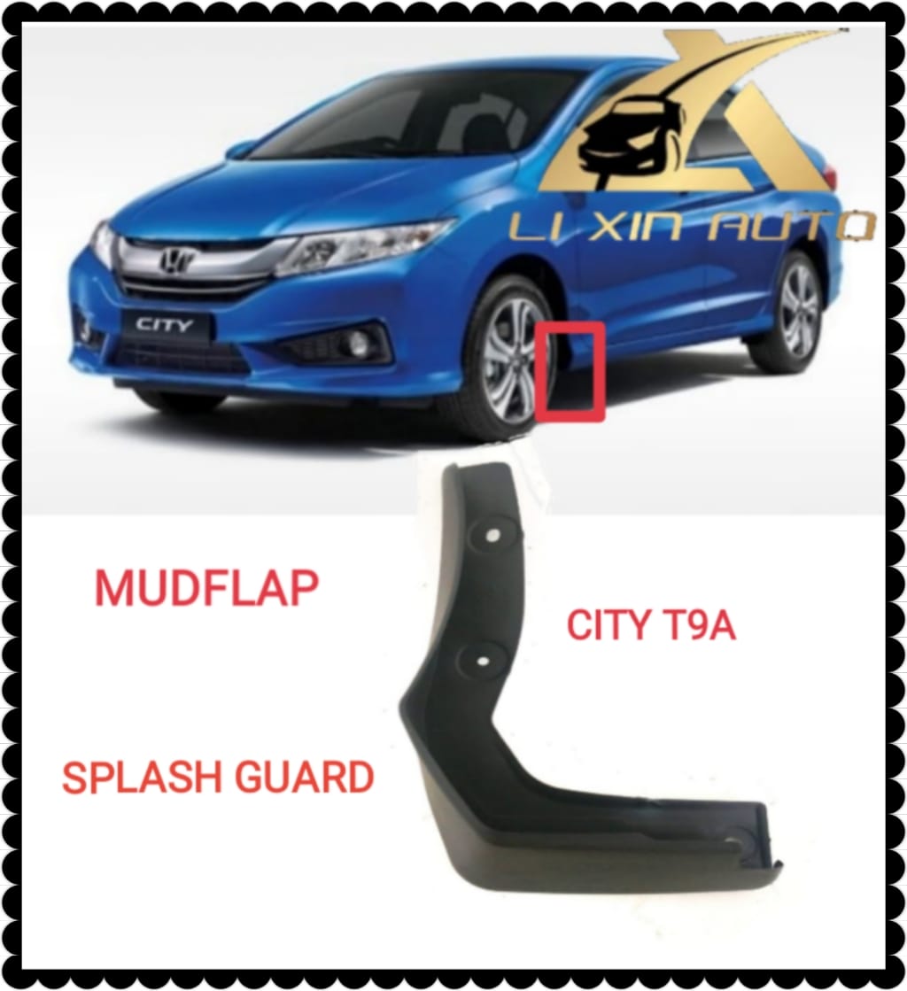 HONDA CITY T9A FENDER MUDFLAP / SPLASH GUARD Lazada